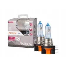 Żarówki Żarówka H15 12V Powertec Platinum +130% x2
