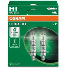 Osram Żarówki H1 Ultra Life 4 Lata Gwarancj