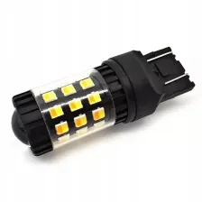 żarówka Led W21/5W, 7443 12V Canbus biała-pomarańczowa 1400lm mocna przed