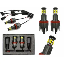 Żarówki Led H8 Ringi Bmw E90 E91 E92 E60 E70 X5 X6 Canbus 5500K